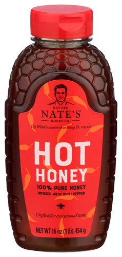 NATURE NATES HONEY HOT - 16 OZ