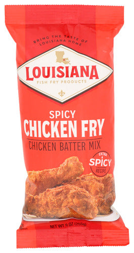 LOUISIANA FISH FRY CHICKEN MIX FRY SPICY - 9 OZ