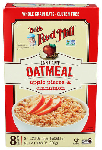 Bobs Red Mill 
Oatmeal Instnt Appl Cinn, 9.87 OZ.