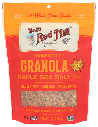 BOBS RED MILL GRANOLA HMSTYL MPLE SSALT - 11 OZ