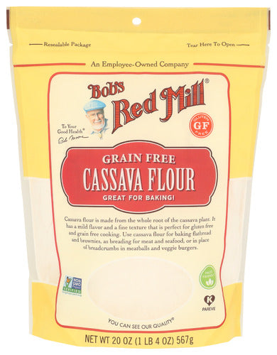Bobs Red Mill
Flour Cassava, 20 OZ.