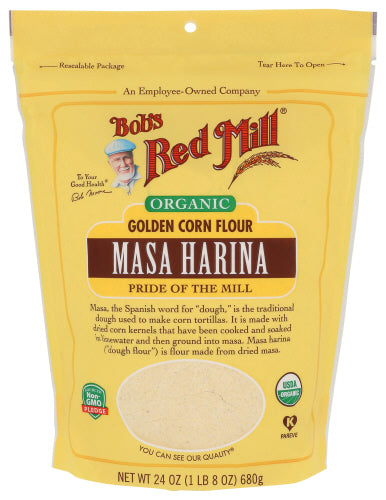BOBS RED MILL FLOUR MASA HARINA ORG - 24 OZ