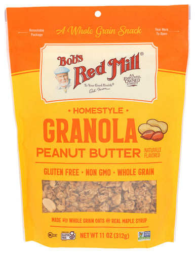 Bobs Red Mill 
Granola Hmstyl Pnt Btr, 11 OZ.