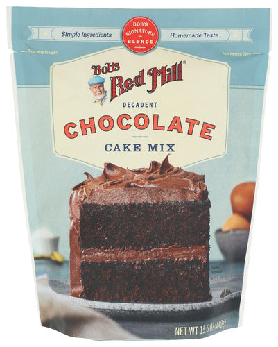 BOBS RED MILL MIX BAKING CAKE CHOC - 15.5 OZ