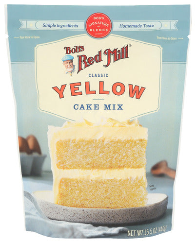 BOBS RED MILL MIX BAKING CAKE YELLOW - 15.5 OZ