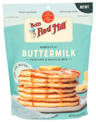 Bobs Red Mill
Mix Pancake Waffl Btrmlk, 20 OZ.