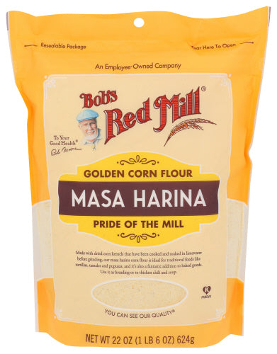 Bobs Red Mill
Flour Harina Corn Gld Msa, 22 OZ.
