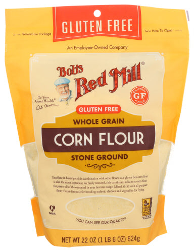 BOBS RED MILL FLOUR CORN - 22 OZ
