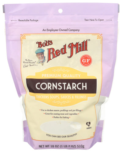 Bobs Red Mill
Cornstarch, 18 OZ.