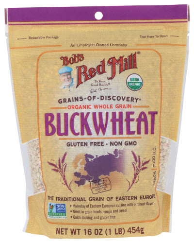 BOBS RED MILL BUCKWHEAT GROATS - 16 OZ