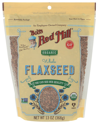 BOBS RED MILL FLAXSEED BRWN ORG - 13 OZ