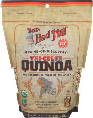 BOBS RED MILL QUINOA GRN TRI COLOR ORG - 26 OZ