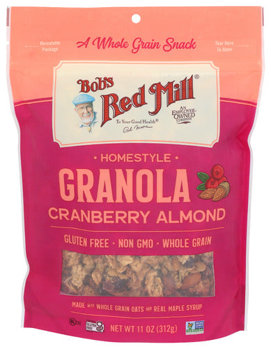 Bobs Red Mill 
Granola Hmstyl Cran Almd, 11 OZ.