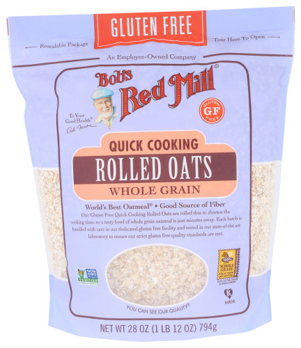 Bobs Red Mill 
Oats Rolled Qk Cook, 28 OZ.