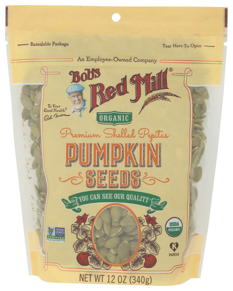 BOBS RED MILL SEEDS PMPKN ORGANIC - 12 OZ
