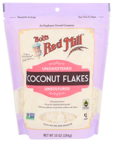 BOBS RED MILL COCONUT FLAKES - 10 OZ
