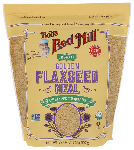 BOBS RED MILL FLAXSEED MEAL GOLDEN ORG - 32 OZ