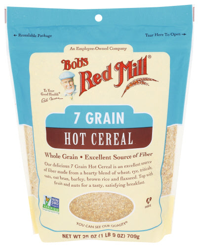 Bobs Red Mill
Cereal Hot 7 Grain, 25 OZ.