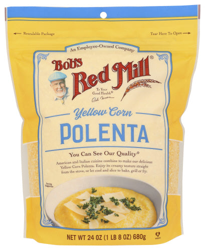 Bobs Red Mill 
Polenta Crn Grts Yellow, 24 OZ.