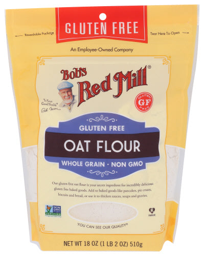 Bobs Red Mill
Flour Oat, 18 OZ.