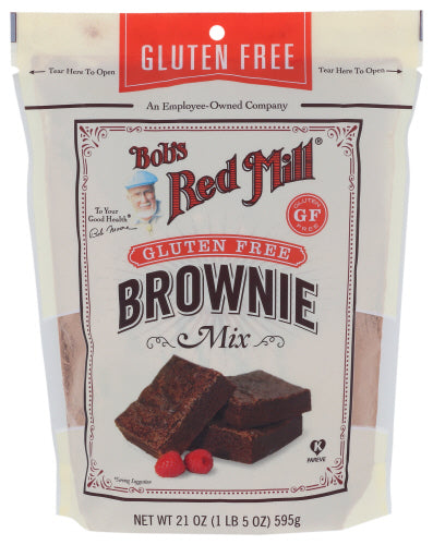 BOBS RED MILL MIX BROWNIE - 21 OZ