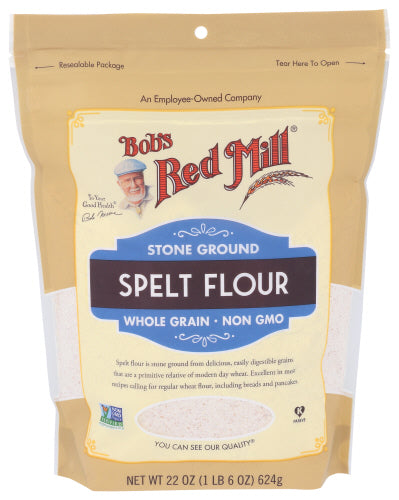 Bobs Red Mill
Flour Spelt, 22 OZ.