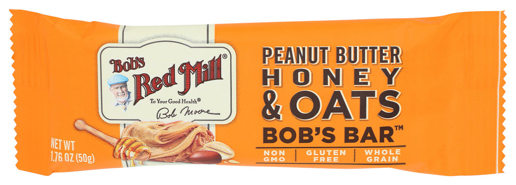 BOBS RED MILL BAR OAT PNUT BTTR HONEY - 1.76 OZ