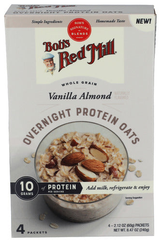 Bobs Red Mill 
Oats On Prtn Van Alm, 8.48 OZ.