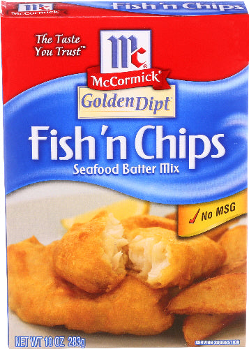 GOLDEN DIPT MIX BATTER FISH & CHIP - 10 OZ