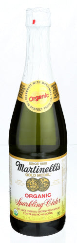 MARTINELLI JUICE SPRKLNG CIDER ORG - 25.4 FO