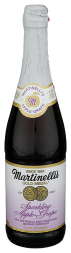 MARTINELLI JUICE SPRKLNG APPLE GRAPE - 25.4 FO