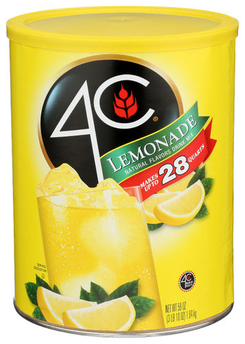 4C FOODS WATER ENH LEMONADE MIX - 58 FO