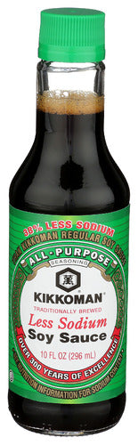 KIKKOMAN SAUCE SOY LESS SODIUM - 10 OZ