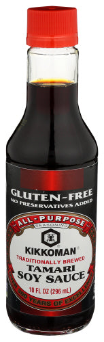 KIKKOMAN SAUCE SOY TAMARI GF - 10 OZ