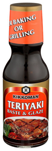 KIKKOMAN GLAZE TERIYAKI BASTE - 12 OZ