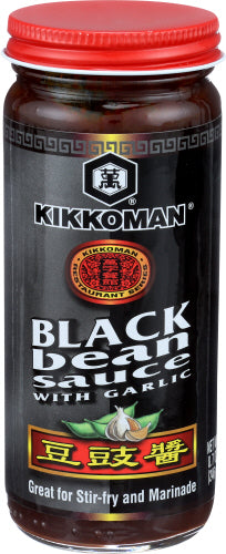 KIKKOMAN SAUCE BLACK BEAN - 8.7 OZ