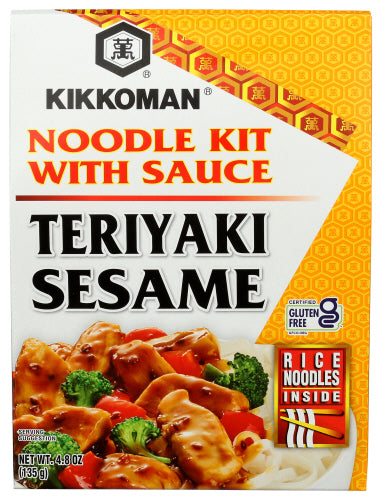 KIKKOMAN NOODLE KIT TERIYAKI SESAM - 4.8 OZ