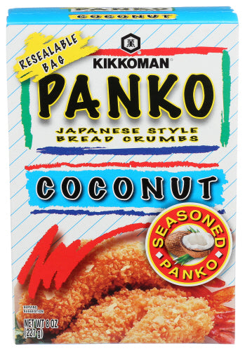 KIKKOMAN BREADCRUMB PANKO COCONUT - 8 OZ