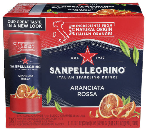 SAN PELLEGRINO BEV SPRKL ARANCIATA ROSA - 66.9 FO