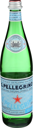 SAN PELLEGRINO WATER SPRKLNG MINERAL - 750 ML