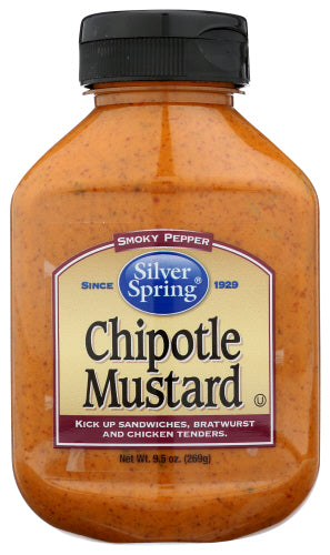 SILVER SPRINGS MUSTARD CHIPOTLE - 9.5 OZ