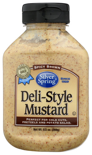 SILVER SPRINGS MUSTARD DELI STYLE SQUEEZ - 9.5 OZ