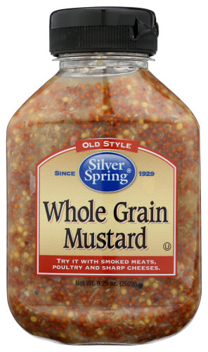 SILVER SPRINGS MUSTARD WHLGRN STN GRND S - 9.25 OZ