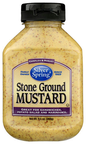 SILVER SPRINGS MUSTARD STONE GROUND - 9.5 OZ