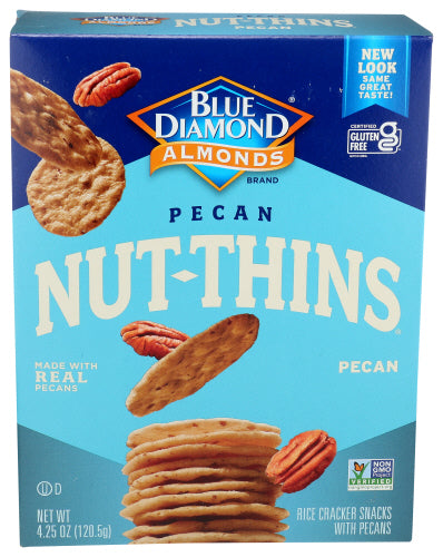 Blue Diamond 
Cracker Nut Thin Pecan, 4.25 OZ.