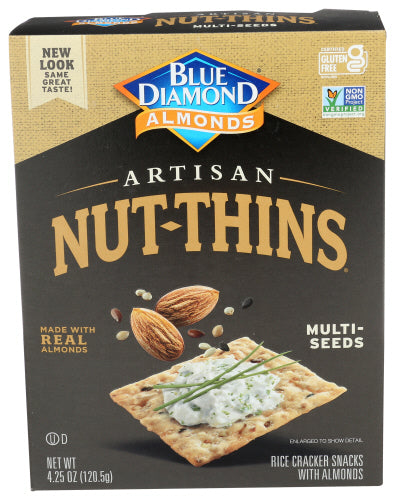 BLUE DIAMOND CRACKER NUT THIN MLTSEED - 4.25 OZ
