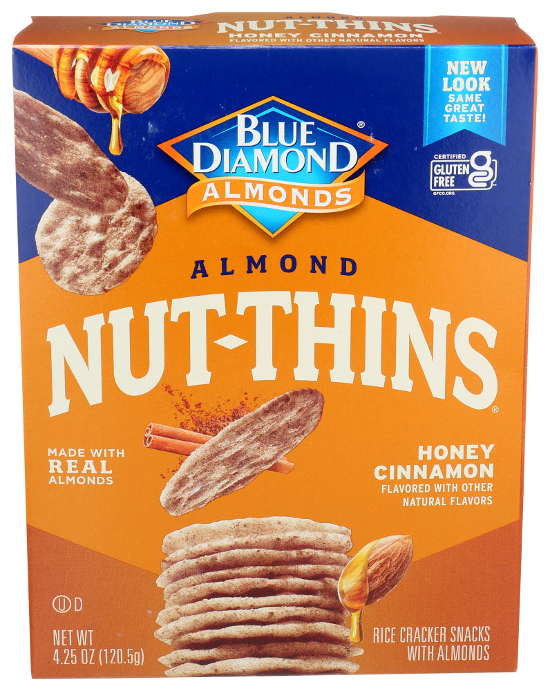 BLUE DIAMOND CRACKER NUT THIN HNY CNNM - 4.25 OZ