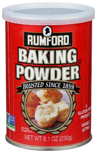 RUMFORD BAKING POWDER - 8.1 OZ