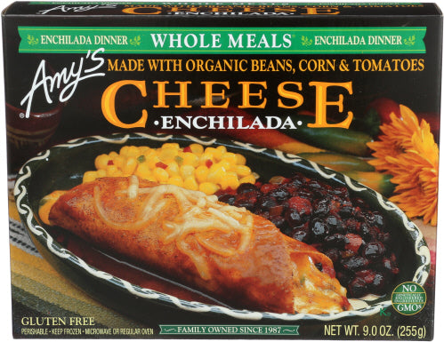 AMYS MEAL ENCHLDA CHS - 9 OZ