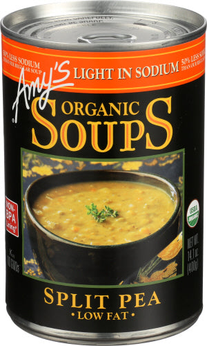 Amys 
Soup Split Pea Ls Org, 14.1 OZ.
